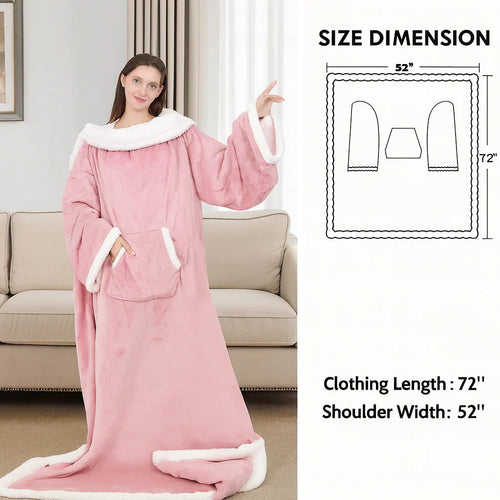 Tovelle HeatHug™ Wearable Heated Blanket Hoodie